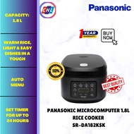 PANASONIC MICROCOMPUTER 1.8L RICE COOKER  SR-DA182KSK [Quick & Delicious Rice with Quick Cook Auto M