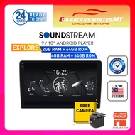 SOUNDSTREAM Anzuo Explore DSP Android Car Player 2+64GB support ahd camera fm radio bluetooth QLED