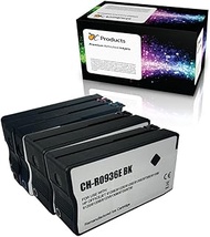 Remanufactured Ink Cartridge 5 Pack for HP 936e Ink Cartridge for OfficeJet Pro 9110b 9117b 9120b 91