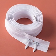 Double-Headed Invisible Zipper 1m 1.5m Quilt Cover Quilt Long Zipper White Invisible Quilt Cover Zip