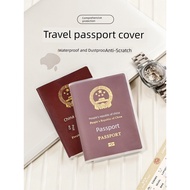 cover passport passport holder Passport Holder Travel Passport Holder Holder Document Bag Frosted Tr