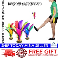 [Little B House] Colorful Feathers Foot Kick Shuttlecock Traditional Toy Game Childhood Sports 毽子 Ca