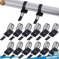 Dtools Cable Ties Cable Clamp Zip Cable Organizer Nylon 20 PCS - AT-17 - Black Raycraft