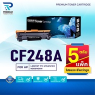 PACK 5 หมึกเทียบเท่า CF248A 248A CF-248A 248 48A CF248 FOR HP LaserJet pro M15 M15W M28 M28W