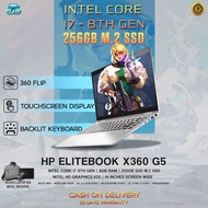 LAPTOP I7 8TH GEN HP ELITEBOOK X360 G5 / 8 GB RAM | 256gb SSD M.2 SSD |14 INCH| REFURBISHED|KOREANCOMPUTERS