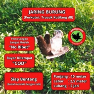 JARING PERKUTUT 10 JARING PUNAI JEBAKAN BURUNG PUNAI PIKAT PUNAI JALA PUNAI JARING JALA BURUNG BESAR