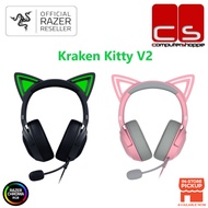 Razer Kraken Kitty V2 Wired RGB Headset with Kitty Ears - Black/Quartz