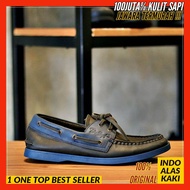 ZAPATO FIT CAMEL TAN X INDO AK | Sepatu Kulit Mokasin Prian / Sepatu Mokasin Kulit Crazy Horse Origi