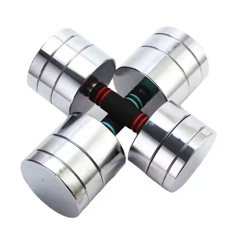 10kg Electroplating Pure Steel Mini Dumbbell Multiple Household Adjustable Solid Wholesale Dumbbell