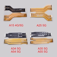 For Samsung Galaxy A15 A25 A34 A54 A35 A55 5G Main Board Motherboard Connector Flex Cable Replacemen