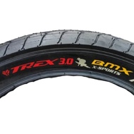 Ban Luar 20 x 3.00 BMX Tire Merk Trex Gemuk Jumbo 20x3.00 / 20x3.0 /