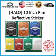 [ HALO ] 10Inch Reflective Rim Sticker For Bicycle Ebike Electric Scooter