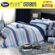 💎TeeBed💎 Satin Plus ชุดผ้าปู+ผ้านวม 3.5/5/6 ฟุต พิมพ์ลาย PP003 PP005 PP008 PP011 PP012 PP013 PP014 P