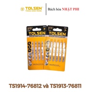 (5pcs) 75mm HSS STEEL STEEL JIG SAW BLADE T118A & T118B GENUINE TOLSEN