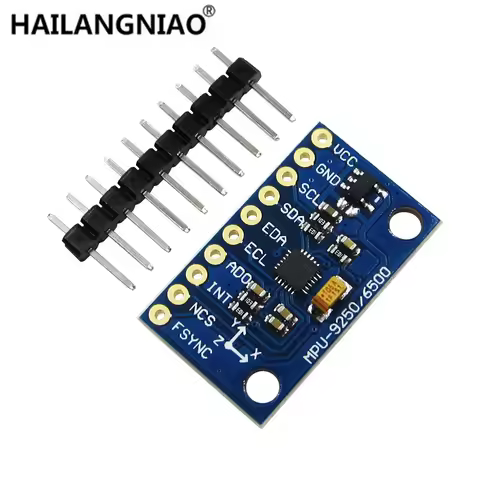 5pcs SPI/IIC GY-9250 MPU 9250 MPU-9250 9-Axis Attitude +Gyro+Accelerator+Magnetometer Sensor Module 