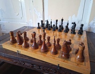 巴庫 1961 象棋錦標賽蘇聯比賽木製象棋組 USSR