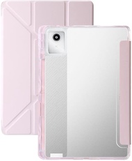 Clear Acrylic Trifold Case for Lenovo Idea Tab 11 2025 Xiaoxin Pad 11 2025 Transparent Slim Case for