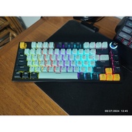 Fantech Mizu Atom 81 USED Mechanical Keyboard 75% Blue Switch Wired LED Hotswap 3 Pin 26 KRO