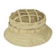 J-TECH│One Size可調式 透氣網狀漁夫帽 釣魚帽 偽裝│素色/迷彩