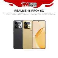 Realme 16 Pro+ 5G Smartphone (12GB RAM+512GB ROM) | Original Realme Malaysia