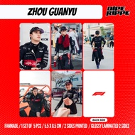 F1 DRIVERS PHOTOCARD - ZHOU GUANYU