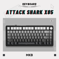 Attack Shark X85 75% Wireless Full Build Keyboard Kit Hot-Swap Custom RGB Tri-Mode Gasket Structure 