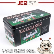 Poker Game Texas Holdem Poker Game Casino Game Set Texas Hold em Chips Coins Poker Card Toys