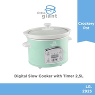 Little Giant Digital Slow Cooker With Timer 2.5 Liter LG.2925/Slow Cooker