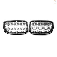 1 Pair of Car Front Grille Front Kidney Grilles Car Front Hood Bumper Kidney Grille Replacement for BMW X Series X5 E70 X6 E71 X5/X5M X6/X6M X6 Hybrid   MOTO101