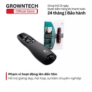 Bút trình chiếu Logitech R400 - Laser đỏ kết nối USB không dây chuyên dụng thuyết trình