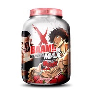 BAAM MY WHEY PROTEIN MAX (5 LB) เวย์โปรตีนจากฟิตเวย์ รสชาติ Strawberry (สตรอว์เบอร์รี่)