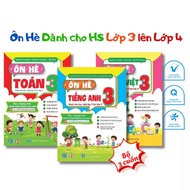 Book - Summer Review Combo Math, Vietnamese, English Grade 3 (For students from 3rd grade to 4th gra