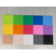 Plain Puzzle Mat 30x30x2 cm contains 5 pcs floor mat/playmat/ carpet children's toys