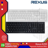 Rexus K293 Keyboard | Ergonomic Wired Office Keyboard