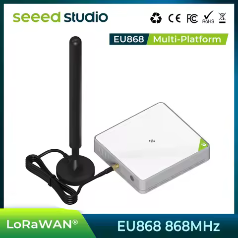 Seeed Studio SenseCAP Multi-Platform LoRaWAN Indoor Gateway(SX1302-4G) - EU868 Band 868MHZ 4G/Ethern