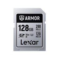 LEXAR ARMOR SILVER PRO SDXC UHS-II U3 V60 6K R280/W160 - ประกันศูนย์