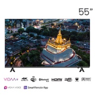 Altron Smart TV 55"Smart Vidaa TVอัลตรอน สมาร์ททีวี55นิ้ว รองรับการสั่งงานด้วยเสียง รองรับWIFI Youtube Netflix Prime FIFA+ UHD4K ประกันจอแตก1ปี