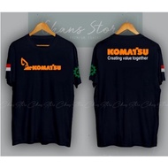 Komatsu Excavator T-shirt Safety Indonesia