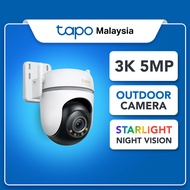 【SIRIM】TP-Link Tapo TC43 5MP 3K Outdoor CCTV Camera Pan Tilt AI Detect Color Night Vision 2-Way Audi