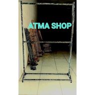 GOAL, CHECKED SHIRT, 2 TIERS, 180 cm HEIGHT, 120CM LENGTH,.