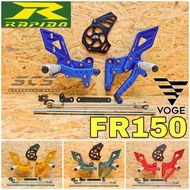 RAPIDO Racing Footrest VOGE FR150 / Single Footrest Tapak Kaki Pijak Accessories Motor FR 150 VOGE15
