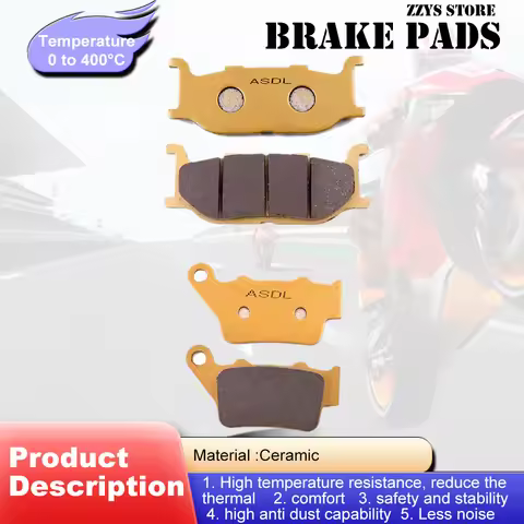 Front Rear Brake Pads Disc For CF MOTO 250 NK / 300 NK 2020 250 SR / 300 SR 2021 250NK 250SR 300NK 3