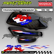 WIN Striping WIN Sticker Variation WIN UV TRANSPARENT CODE 44 PREMIUM MAXDECAL MATERIAL