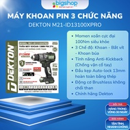 DEKTON M21-ID13100PRO / M21-ID13100XPRO 3-function cordless drill