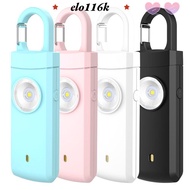 ELOK Personal Alarm Safety Keychain, Panic Security ABS Emergency LED Torch Keyring,  Portable 130dB