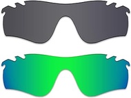 Replacement Lenses for Oakley Radarlock Path Vented Sunglass Polarized Pack of 2