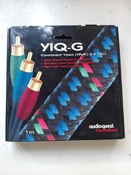 Audioquest YIQ-G component video 色差線