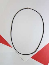 Taiwan wax cord necklace good quality 925 sterling silver clasps台灣優質蜡頸繩項鍊純銀扣繩粗1.5mm