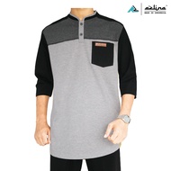 Baju Koko Model kaos pria dewasa lengan 3/4 baju atasan koko kaos kurta pakistan