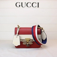GUCCI GUCCI Counter Quality Red White Handbag Style Number476542